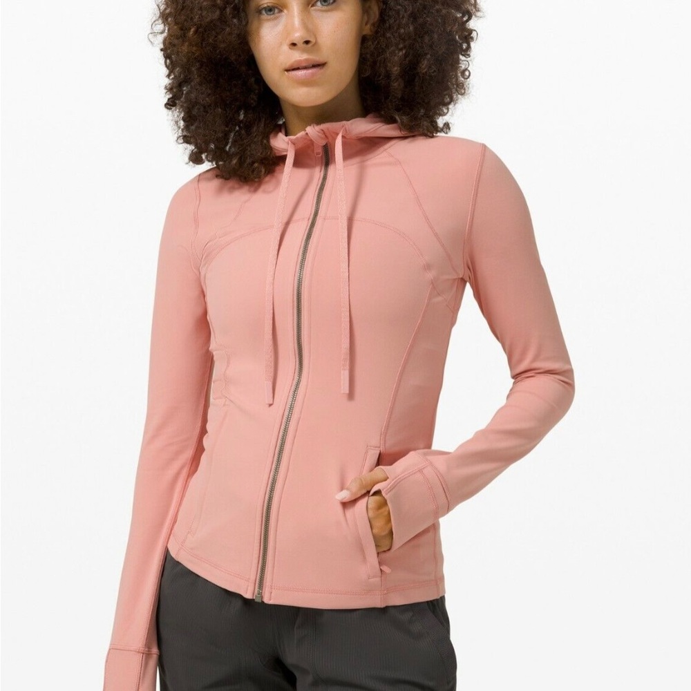 Lululemon define jacket size 4 blush pink